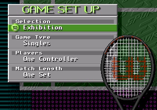 IMG International Tour Tennis screenshot 5 for Sega Genesis